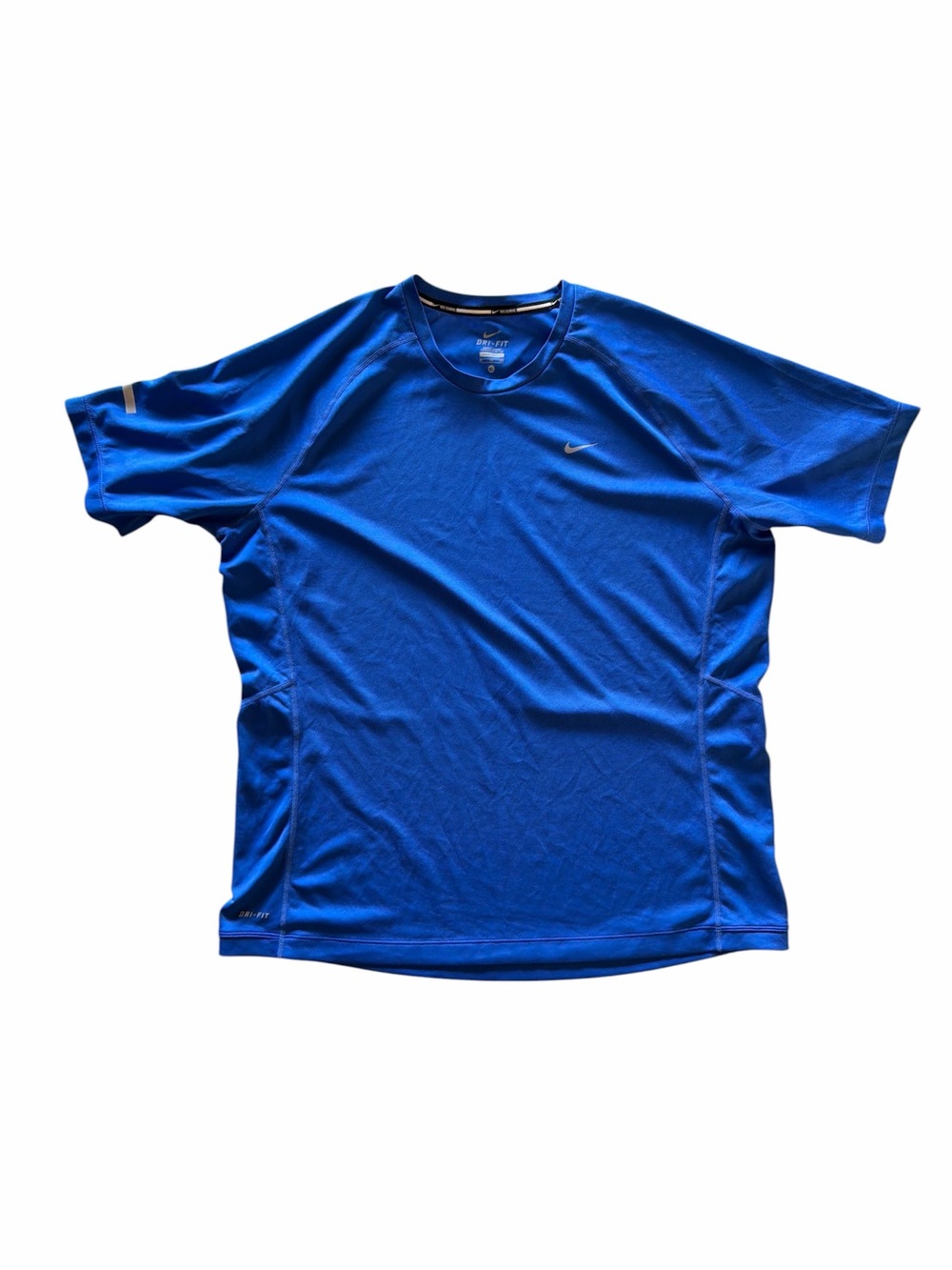 Nike ”Miler” Running Dri-FIT Performance Shirt Royal Blue Size XL